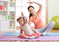 anne çocuk jimnastik workshop