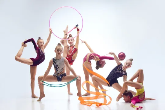 ritmik jimnastik dersi